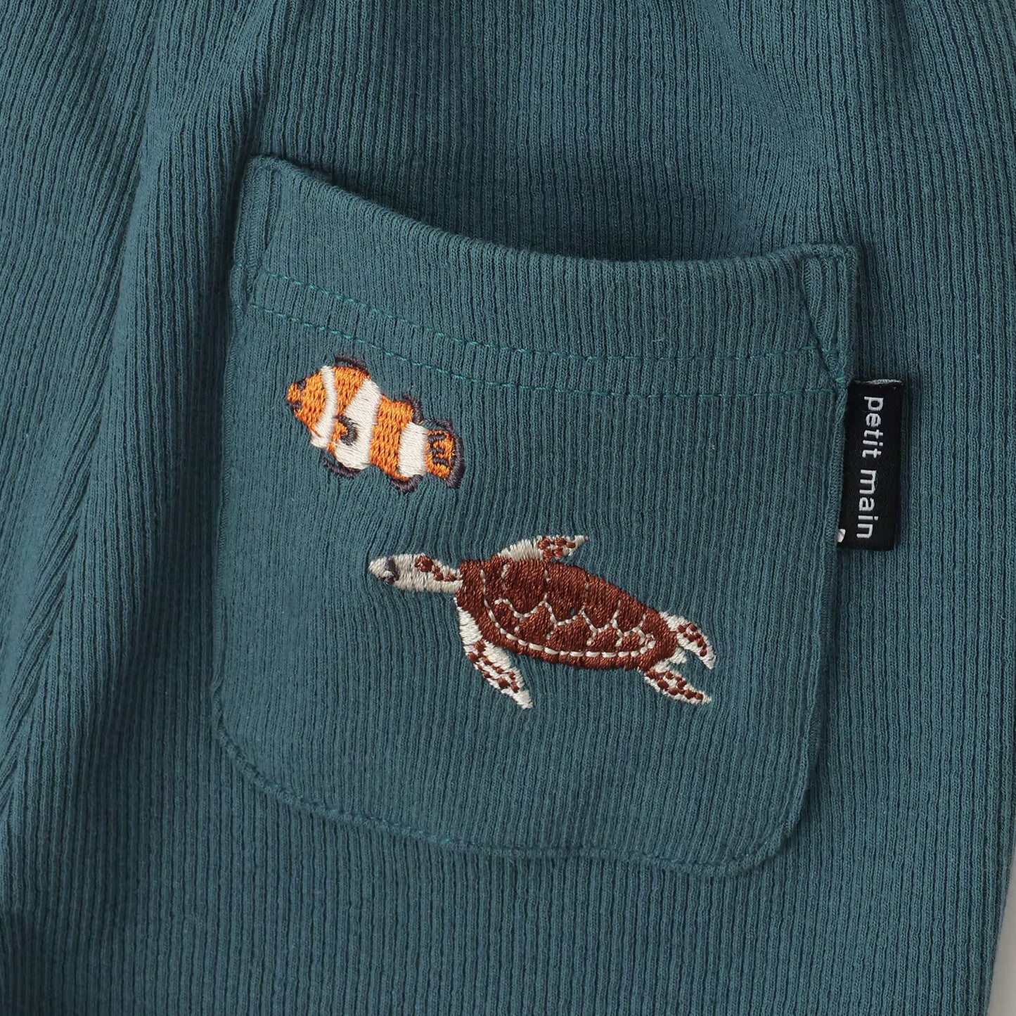 日本童裝 pe#main 七分長褲 80-130cm 男童款 夏季 PANTS