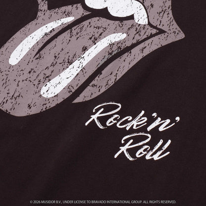 日本童裝 Slap Slip x The Rolling Stones 前後印花長袖上衣 Free Size 大人款 秋季 TOPS 其他品牌童裝