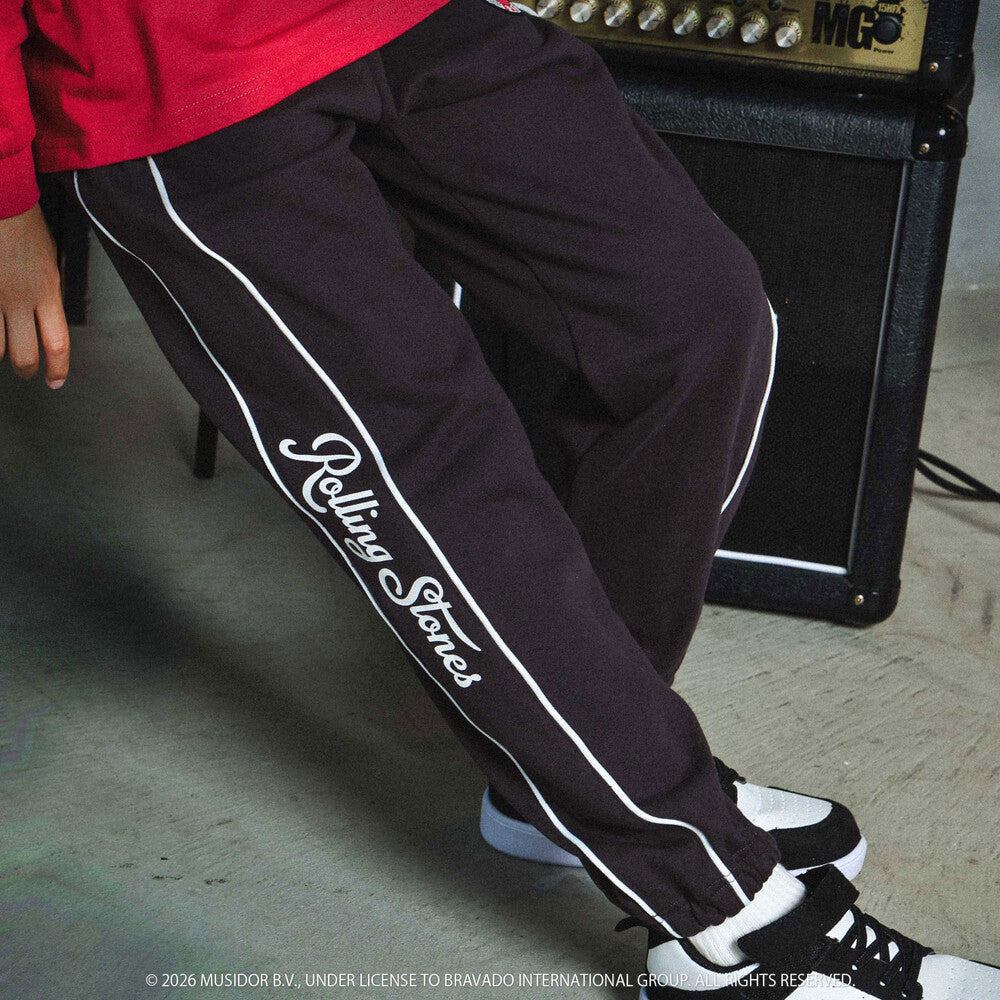 日本童裝 NEXCHIC x The Rolling Stones 運動長褲 110-150cm 男童款/女童款 秋季 PANTS 其他品牌童裝