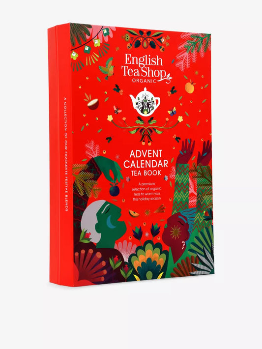 日英美直送 ENGLISH TEA SHOP Tea Book Advent Calendar 370g 聖誕倒數日曆 大人款 聖誕快樂特輯 不參與$900免運 滿$900可加$25免運到順豐站/智能櫃 Christmas Advent Calendars 2026