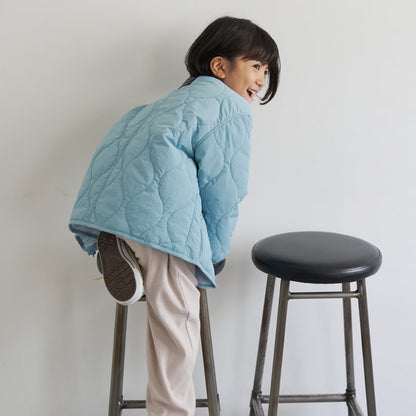 日本童裝 b・R# 絎縫夾棉外套 100-140cm 男童款 冬季(適合初秋、香港平均溫度、寒冷天氣）OUTERWEAR 【日本預售：2026年9月中旬】