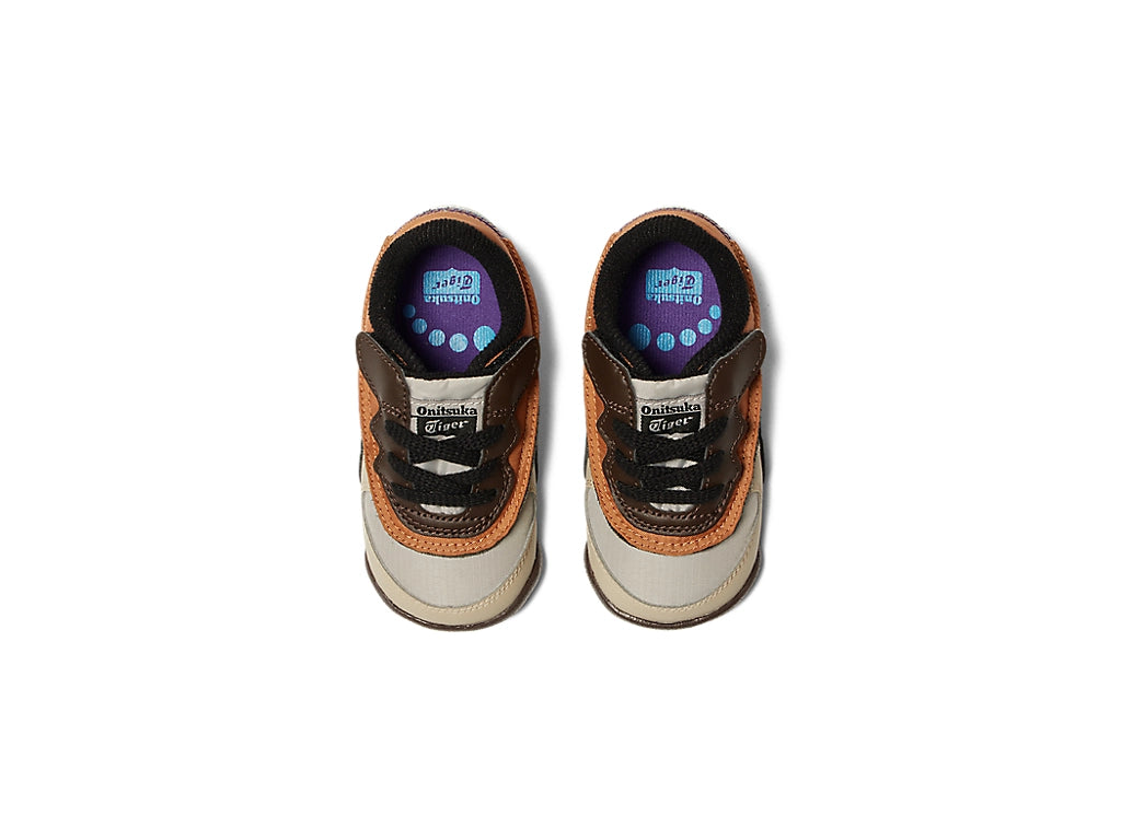 日本直送 日版ADMIX RUNNER KIDS OYSTER GREY/LICORICE BROWN 12-16cm 鞋系列