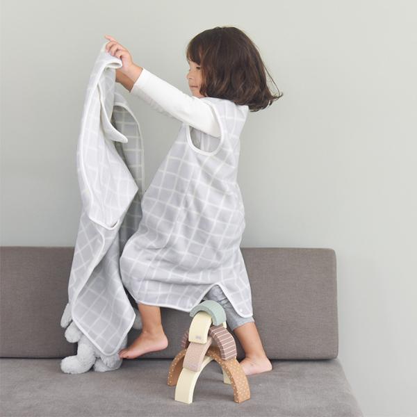 日本直送 日本製 絨毛背心睡袋 50-130cm 男童款/女童款 初生嬰兒 秋冬季 睡袋系列