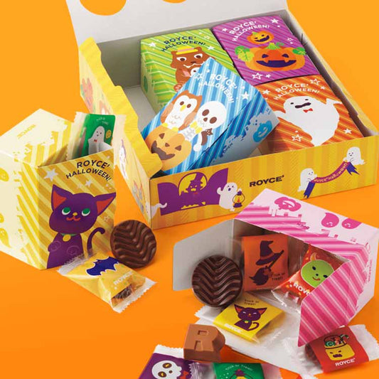 日本直送 ROYCE Halloween 萬聖節朱古力 54個 中秋節/萬聖節 限定手信