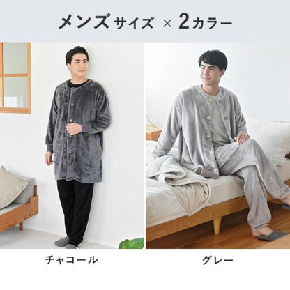 日本直送 超細纖維絨毛長袖睡袋/家居服 Free Size/150-160cm 親子裝 大人款/青少年款 秋冬季 睡袋系列