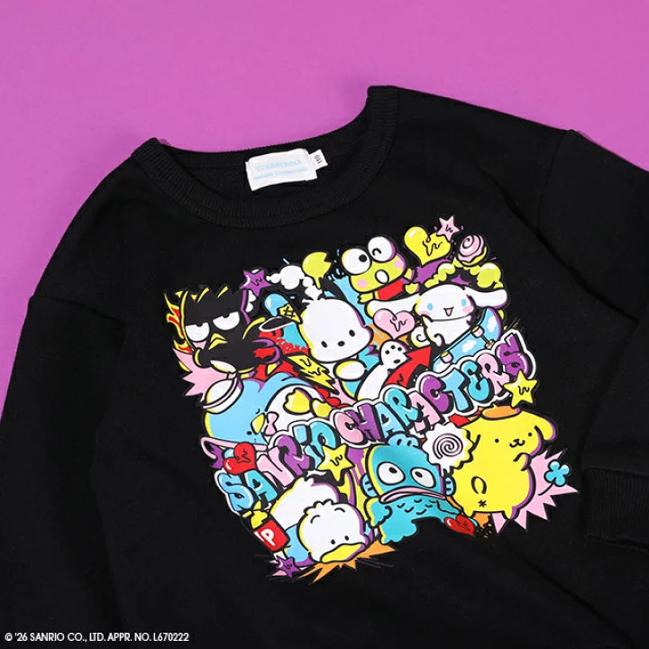 日本童裝 BDL x Sanrio 印花衛衣 80-130cm 男童款/女童款 秋季 TOPS