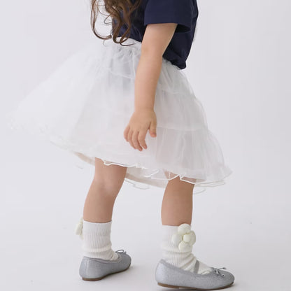 日本童裝 pe#main 網紗短裙 80-130cm 女童款 夏季 SKIRTS