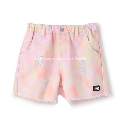 Japanese children's clothing X-girl Stages tassel shorts 90-140cm girls summer PANTS 