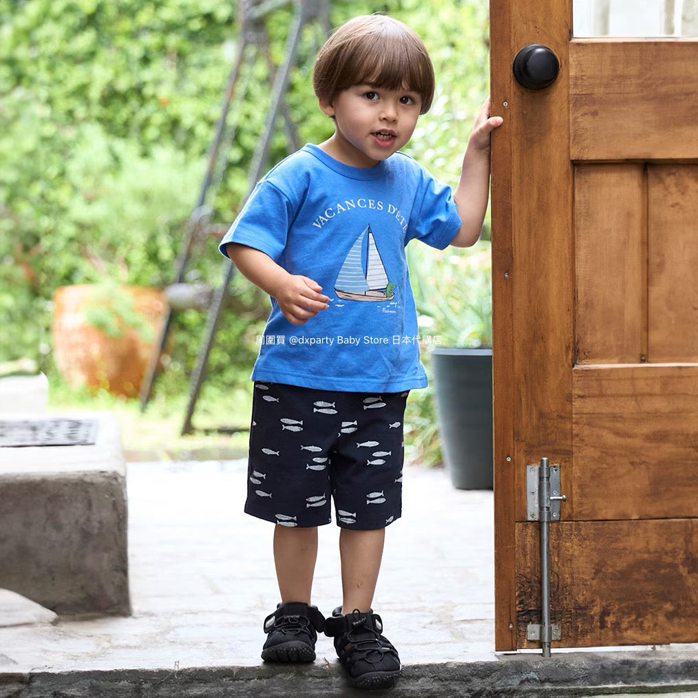 Japanese children's clothing pe#main casual shorts 80-130cm boys' summer PANTS 