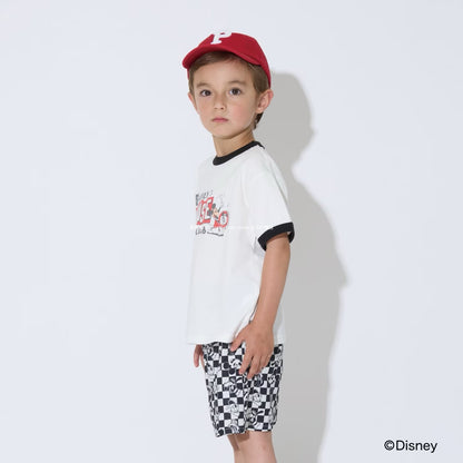 Japanese children's clothing b・R# x Diseny quick-drying UV-resistant printed tops (100-150cm) for boys and girls (summer TOPS) 