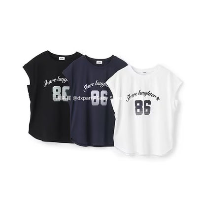 Lovetoxic Japanese children's clothing contact cold print vest 140-170cm girls summer TOPS 