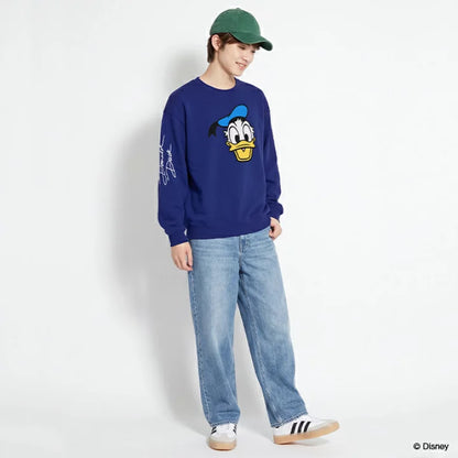 日本童裝 BDL x Disney 親子裝 印花衛衣 S-XL 大人款 秋季 TOPS 聖誕紅/新年紅