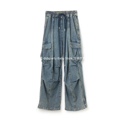 Lovetoxic Cold-Sensitive Denim Pants (140-170cm) for Girls (Summer) 