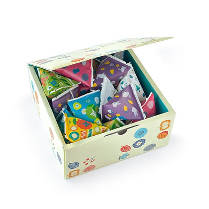 日本直送 麻布十番Cocoro 納奈羅精選小包米菓禮盒 7/21/42/63袋入 新年行運發財特輯 Happy New Year 馬年 限定手信