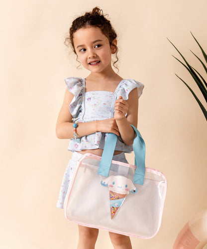 Panpantutu x Sanrio Beach Bag (Embroidered Name Available) Direct from Japan. Other Brands: Summer Swimwear Special. 