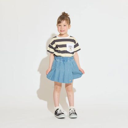 Japanese children's clothing Ly# mine tank top and shorts set 100-150cm girls summer TOPS PANTS 