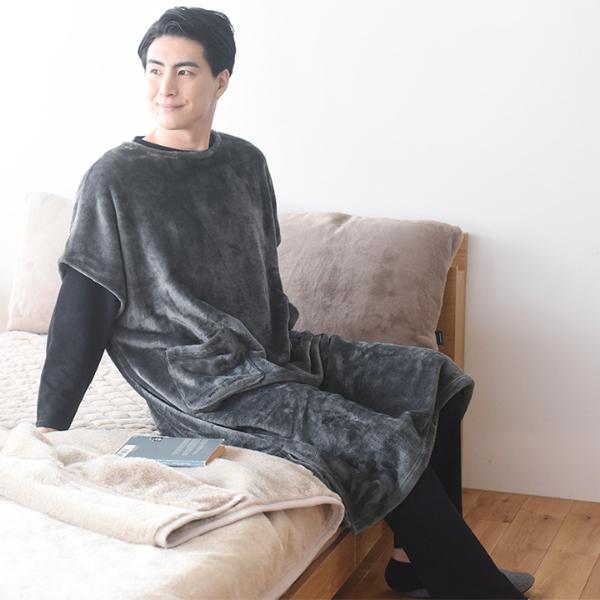 日本直送 超細纖維絨毛套頭睡袋/家居服  Free Size 親子裝 大人款 秋冬季 睡袋系列