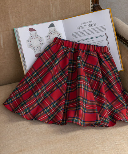 日本童裝 panpantutu 經典格仔短裙 90-140cm 女童款 夏季 SKIRTS