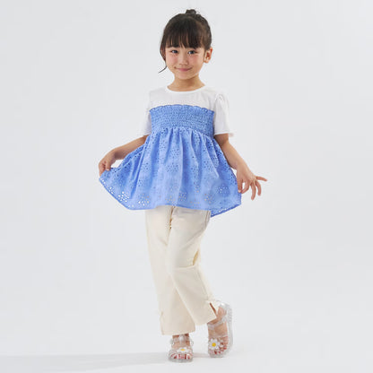 Japanese children's clothing Ly# mine tank top and shorts set 100-150cm girls summer TOPS PANTS 