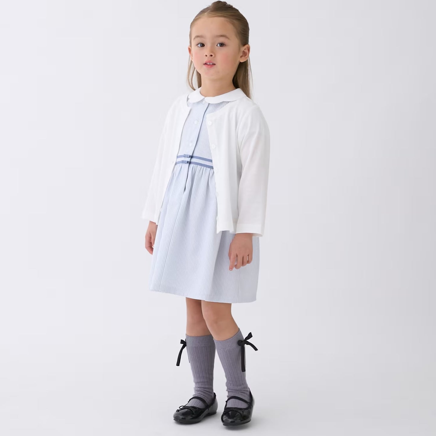 日本童裝 pe#main 防UV 針織外套 80-130cm 女童款 夏季 OUTERWEAR