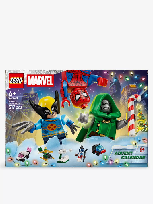 日英美直送 LEGO® Marvel Advent Calendar 2026 聖誕倒數日曆 兒童款 聖誕快樂特輯 不參與$900免運 滿$900可加$25免運到順豐站/智能櫃 Christmas Advent Calendars 2026