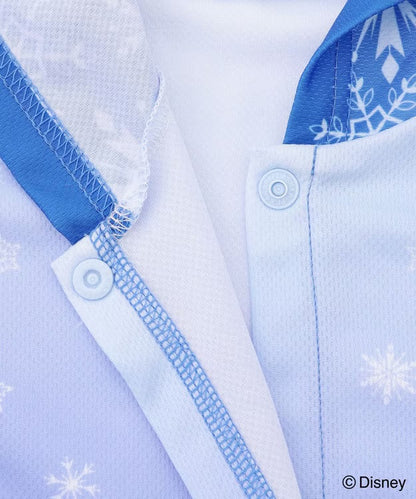 日本童裝 aF#a325 x Disney FROZEN 防UV 接觸冷感 披肩 100-140cm 男童款/女童款 夏季 OUTERWEAR