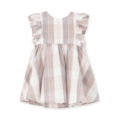日本童裝 pe#main 格子喇叭身裙 80-130cm 女童款 夏季 DRESSES