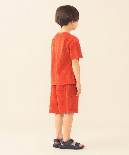 日本童裝 BE#AMS mini 全圖案絨毛上衣 90-140cm 男童款 夏季 TOPS