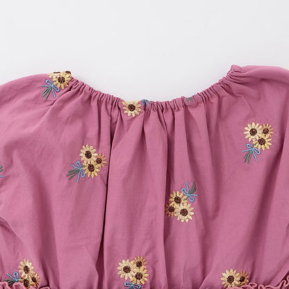 Japanese children's clothing Ly# mine tank top and shorts set 100-150cm girls summer TOPS PANTS 