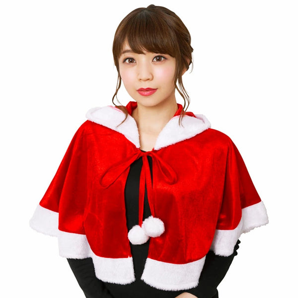 日本直送 聖誕斗篷套裝 Free Size 大人款 Christmas 聖誕服裝/飾物配件 聖誕快樂特輯