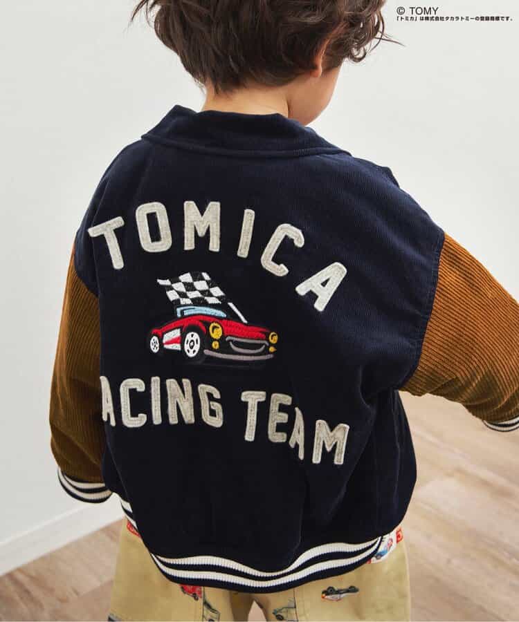 日本童裝 BREEZE x TOMICA 夾棉翻貨外套 80-130cm 男童款 冬季 (適合初秋、香港平均溫度、寒冷天氣）OUTERWEAR