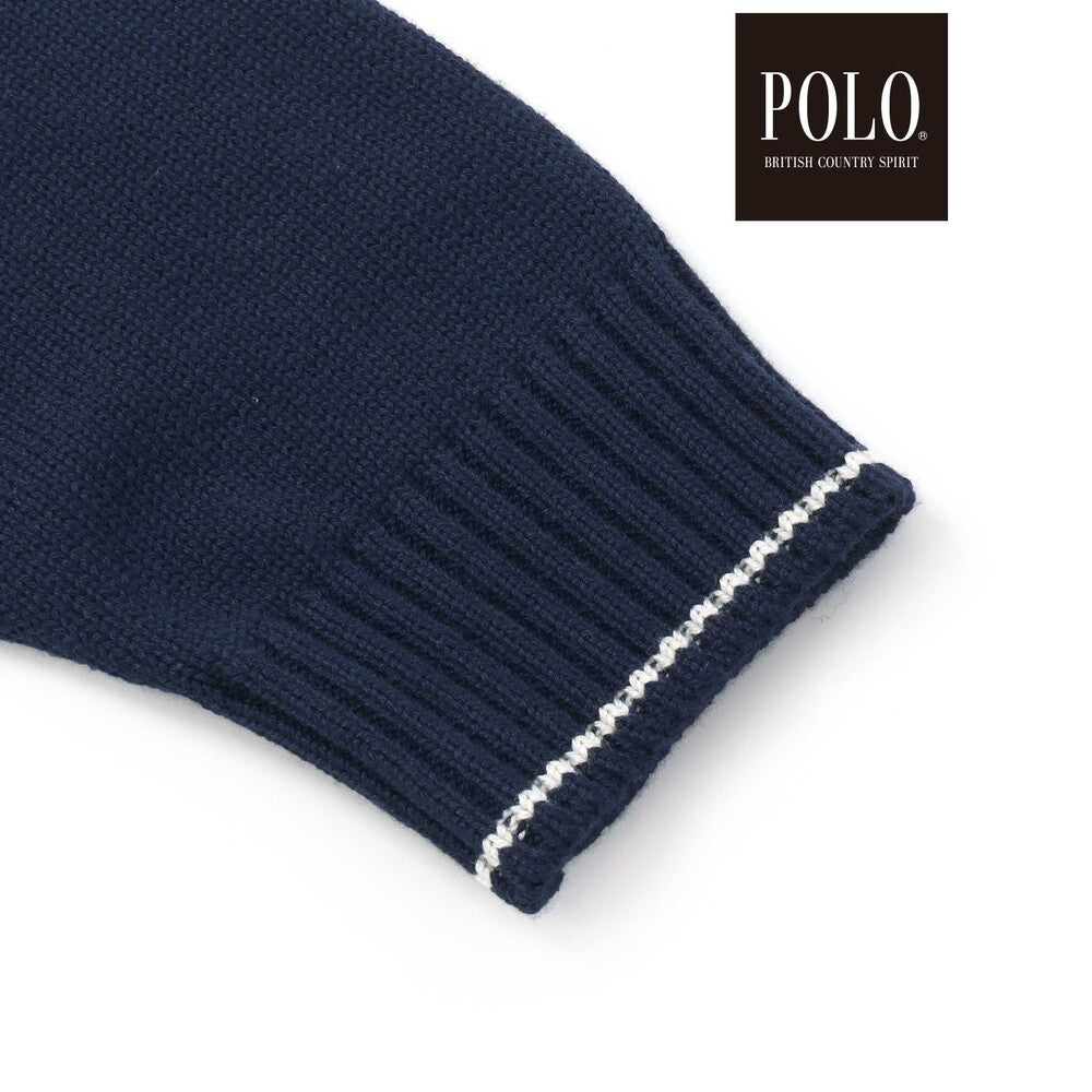 日本童裝  SLAP SLIP x POLO BCS 針織外套 80-130cm 男童款 秋季 OUTERWEAR 面試/宴會/表演