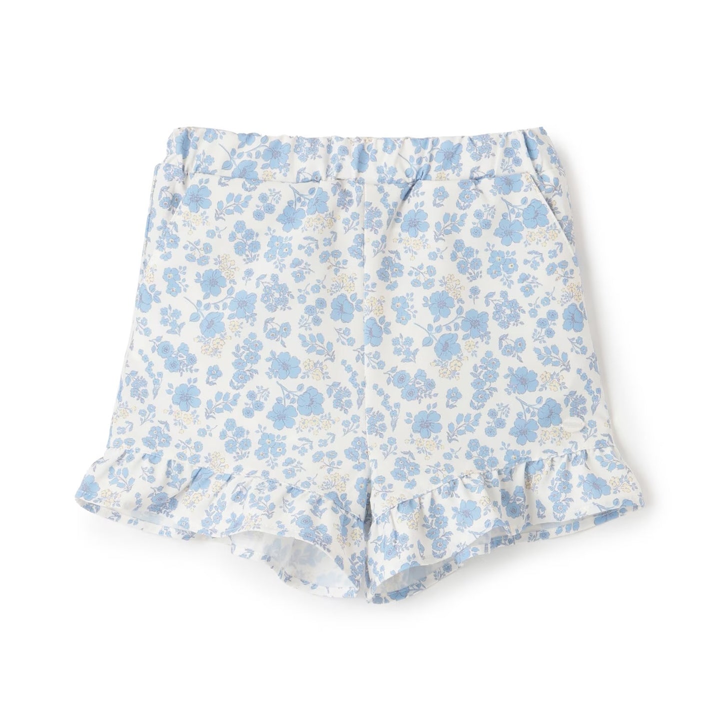 日本童裝 pe#main 水陸兩用 沙灘花邊短褲 80-130cm 女童款 PANTS 夏日玩水泳衣特輯