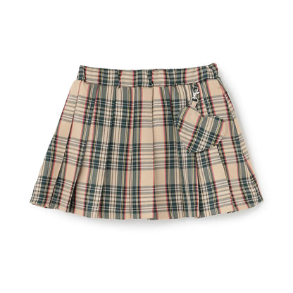 日本童裝 Ly# mine 學生妹格子百褶裙 100-150cm 女童款 秋季 SKIRTS 萬聖節 Cosplay服裝 Halloween攪鬼特輯