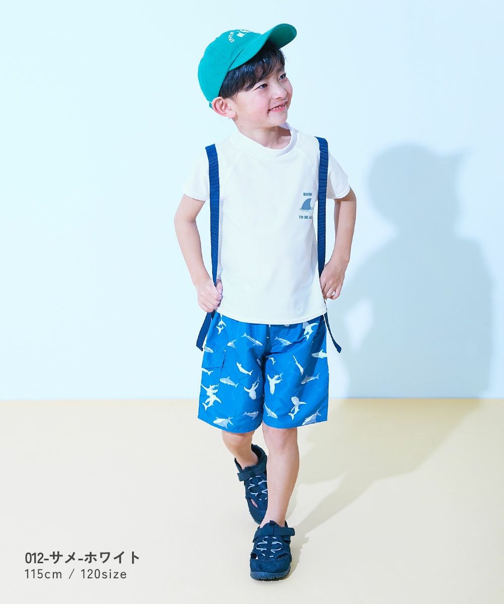 日本童裝 dev!rock 防UV 泳衣 100-160cm 男童款 夏季 TOPS 夏日玩水泳衣特輯