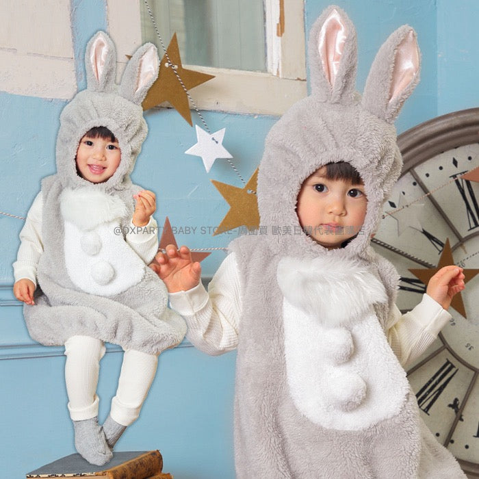 Cute bunny 80-90cm boys/girls Halloween cosplay costume Halloween ghost special AAA 