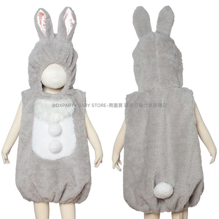 Cute bunny 80-90cm boys/girls Halloween cosplay costume Halloween ghost special AAA 