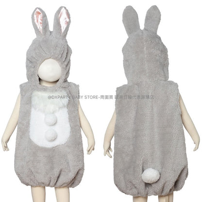 Cute bunny 80-90cm boys/girls Halloween cosplay costume Halloween ghost special AAA 