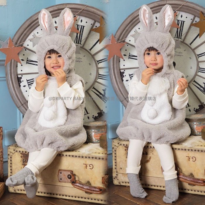 Cute bunny 80-90cm boys/girls Halloween cosplay costume Halloween ghost special AAA 