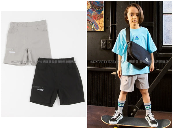 日本童裝 XLARGE KIDS 彈力休閒短褲 90-140cm 男童款 夏季 PANTS