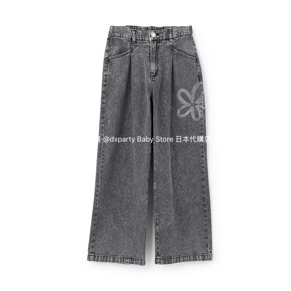 Lovetoxic Japanese children's clothing dark pattern jeans 140-170cm girls summer PANTS 