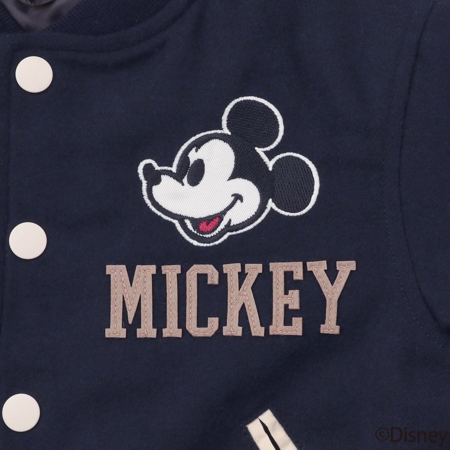 日本童裝 pe#main x Disney 棒球夾棉外套 80-130cm 男童款 秋季 (適合初秋、香港平均溫度）OUTERWEAR 