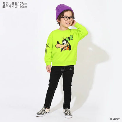 日本童裝 BDL x Disney 親子裝 印花衛衣 80-150cm 男童款/女童款 秋季 TOPS  聖誕紅/新年紅