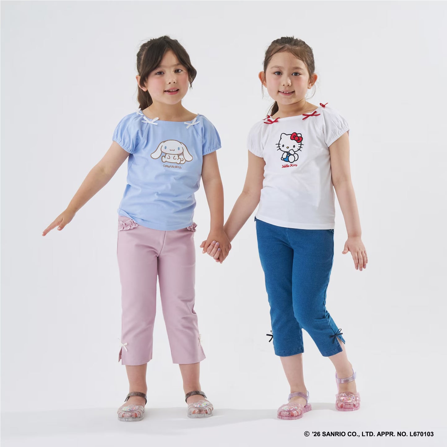 Japanese children's clothing Ly# mine tank top and shorts set 100-150cm girls summer TOPS PANTS 