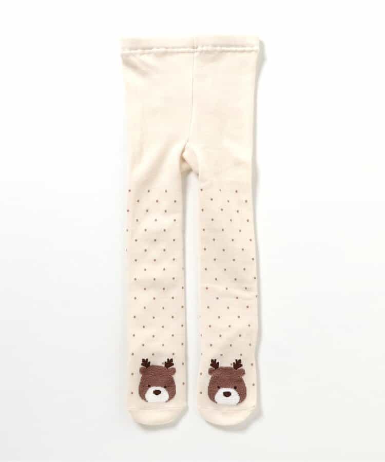 日本童裝 apres les cours 緊身褲 70-80cm 男童款/女童款 初生嬰兒 冬季 PANTS Christmas 聖誕快樂特輯 聖誕服裝/飾物配件 聖誕紅/新年紅