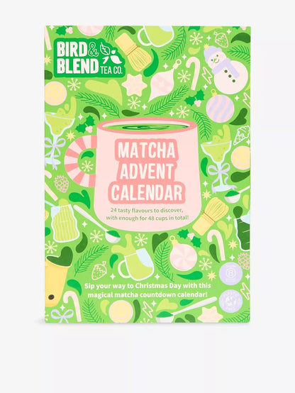 日英美直送 BIRD & BLEND TEA CO. Matcha advent calendar 314g 聖誕倒數日曆 大人款 聖誕快樂特輯 不參與$900免運 滿$900可加$25免運到順豐站/智能櫃 Christmas Advent Calendars 2026