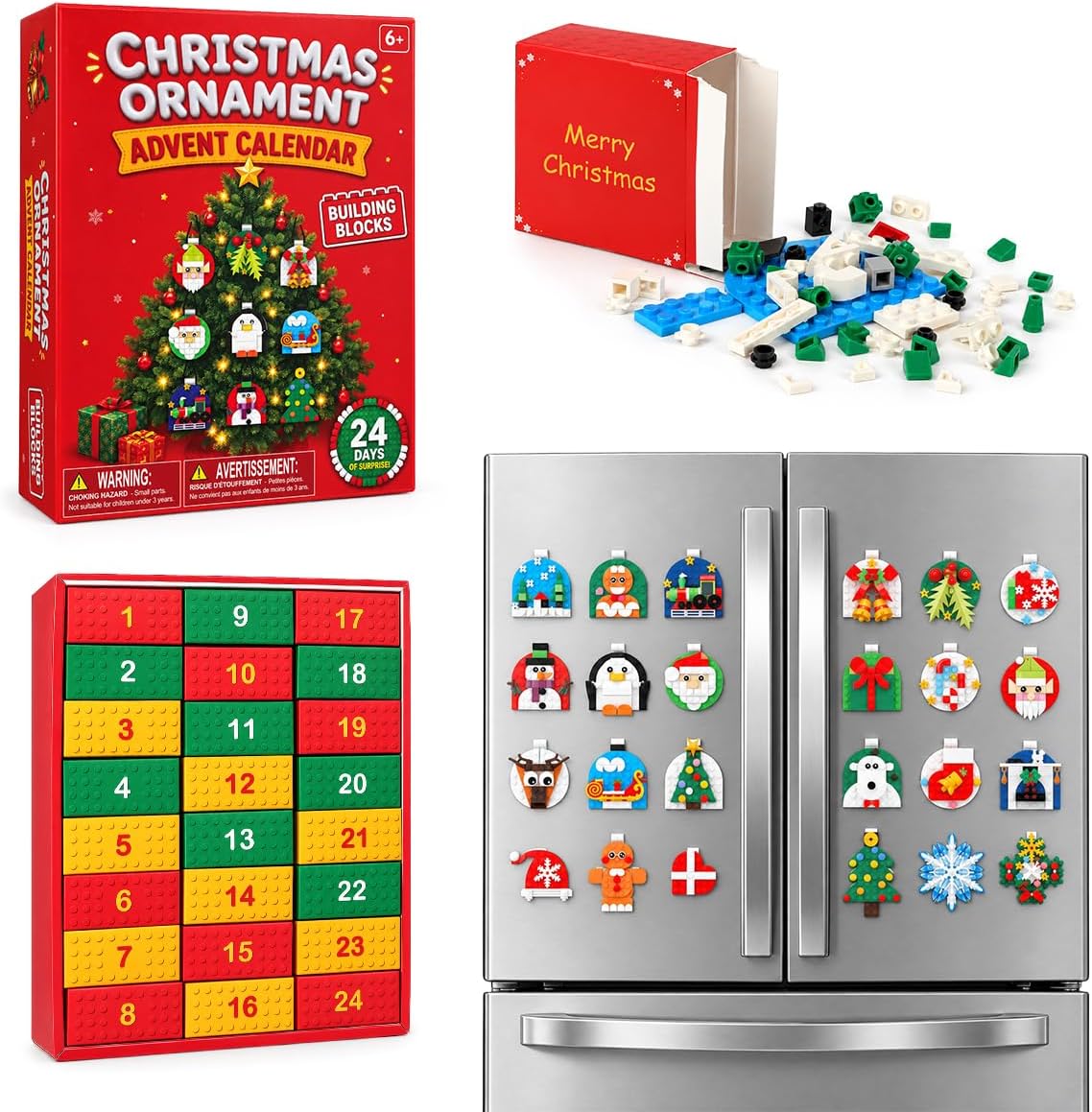 日英美直送 Christmas Blocks Advent Calendar 聖誕倒數日曆 大人款/兒童款 聖誕快樂特輯 不參與$900免運 滿$900可加$25免運到順豐站/智能櫃 Christmas Advent Calendars 2026