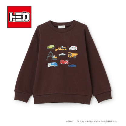 日本童裝 b・R# x Tomica 速乾系列 車車衛衣 90-130cm 男童款 冬季 TOPS