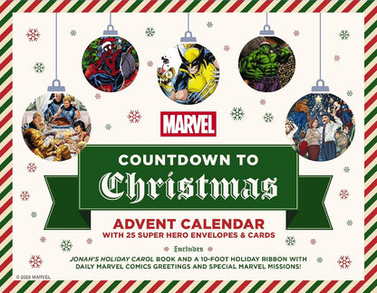 日英美直送 Marvel with envelopes, collectible cards, and an exclusive holiday story Advent Calendar 聖誕倒數日曆 大人款/兒童款 聖誕快樂特輯 不參與$900免運 滿$900可加$25免運到順豐站/智能櫃 Christmas Advent Calendars 2026