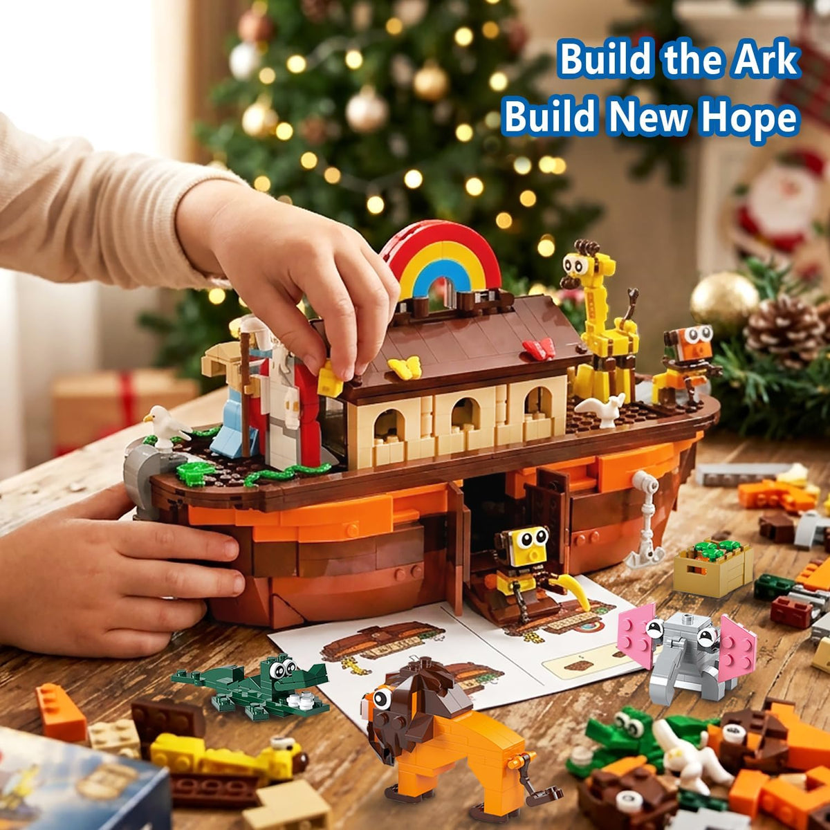 日英美直送 Noah's Ark Building Blocks Set Advent Calendar 聖誕倒數日曆 兒童款 聖誕快樂特輯 不參與$900免運 滿$900可加$25免運到順豐站/智能櫃 Christmas Advent Calendars 2026